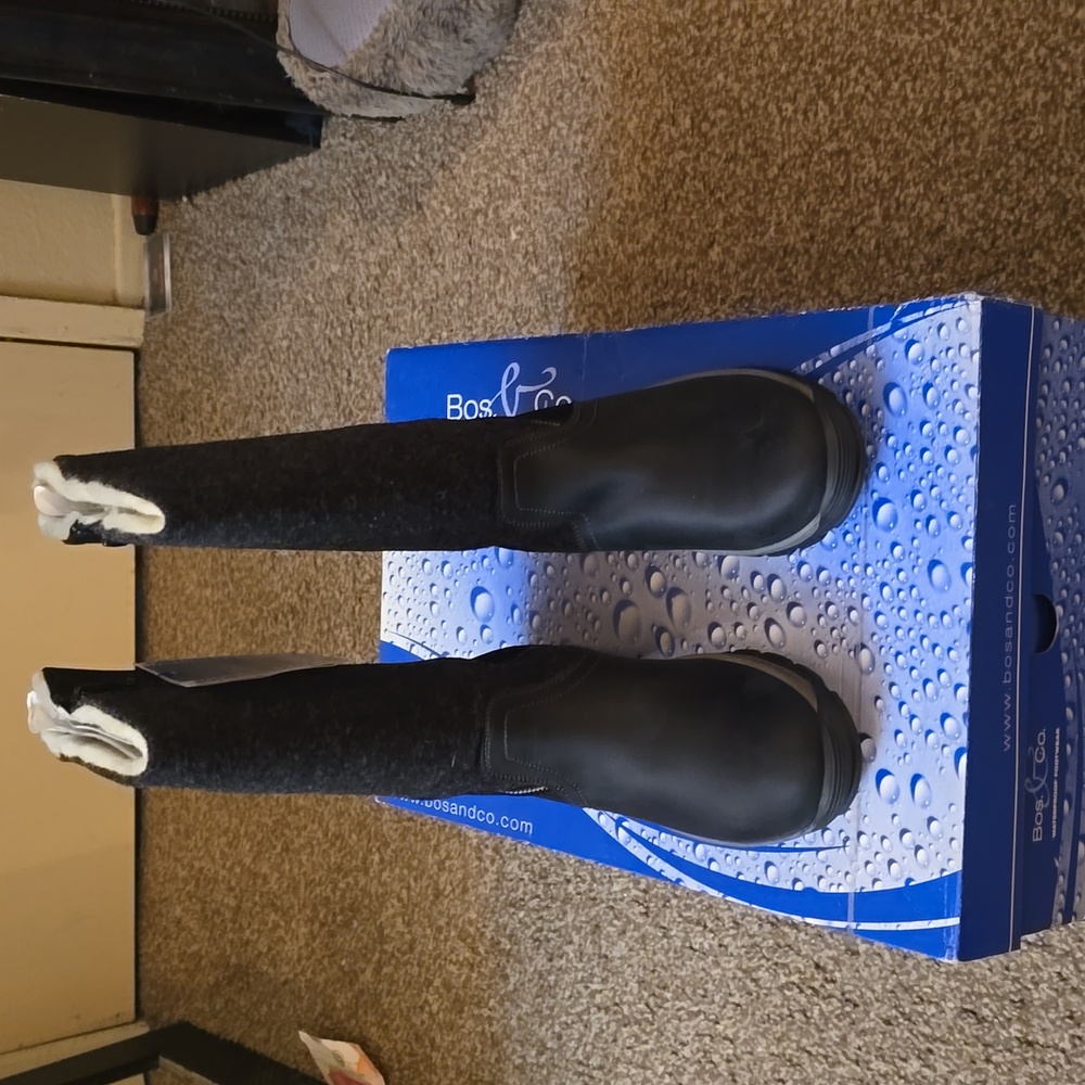 Bos. & Co. Women's boots size 7.5 and 8.5color black